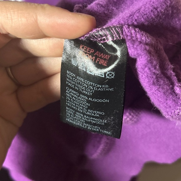 Urban Outfitters Purple Find The Future Sweatshirt Womens Size Large - Picture 5 of 8
